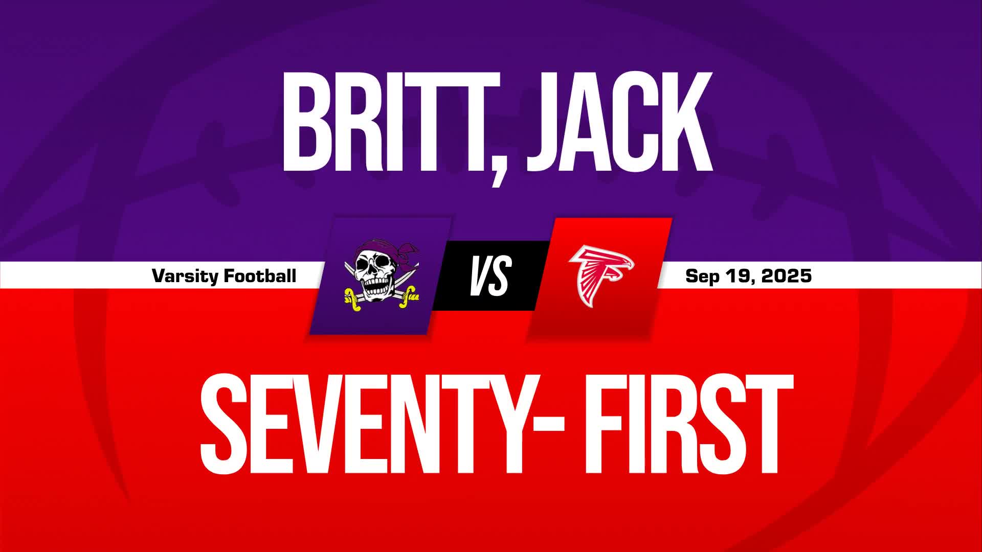 Football Game Preview: Jack Britt Buccaneers vs. Pinecrest Patriots + How To Watch