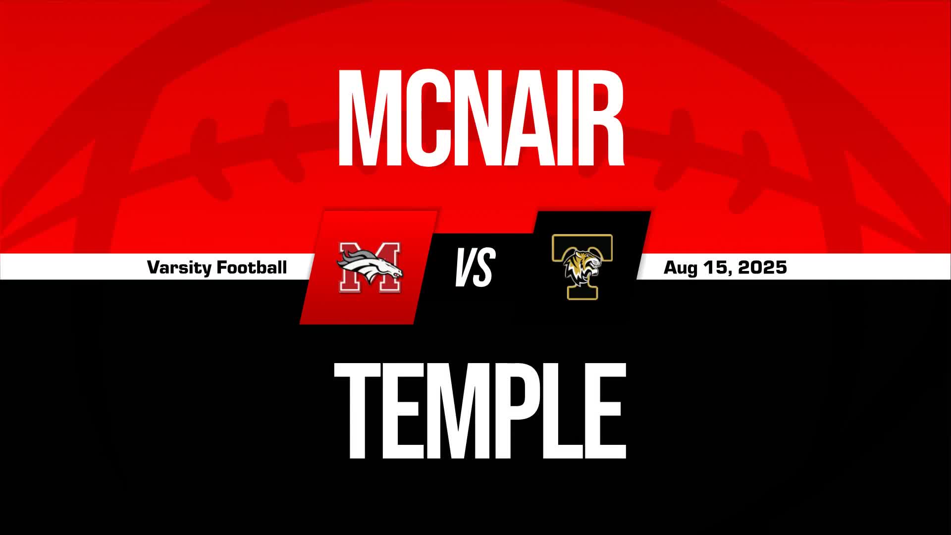 Football Recap: Temple Skates Past Clarkston with Ease