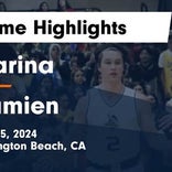 Basketball Game Recap: Marina Vikings vs. Laguna Beach Breakers