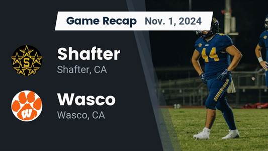 Football Game Preview: Wasco Tigers vs. McLane Highlanders