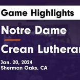 Basketball Game Recap: Crean Lutheran Saints vs. St. Mary's Knights