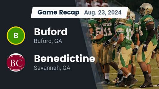 Football Recap: Buford Extends Home Winning Streak to Seven
