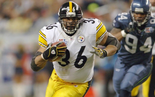 Jerome Bettis lands at No. 10 overall. 