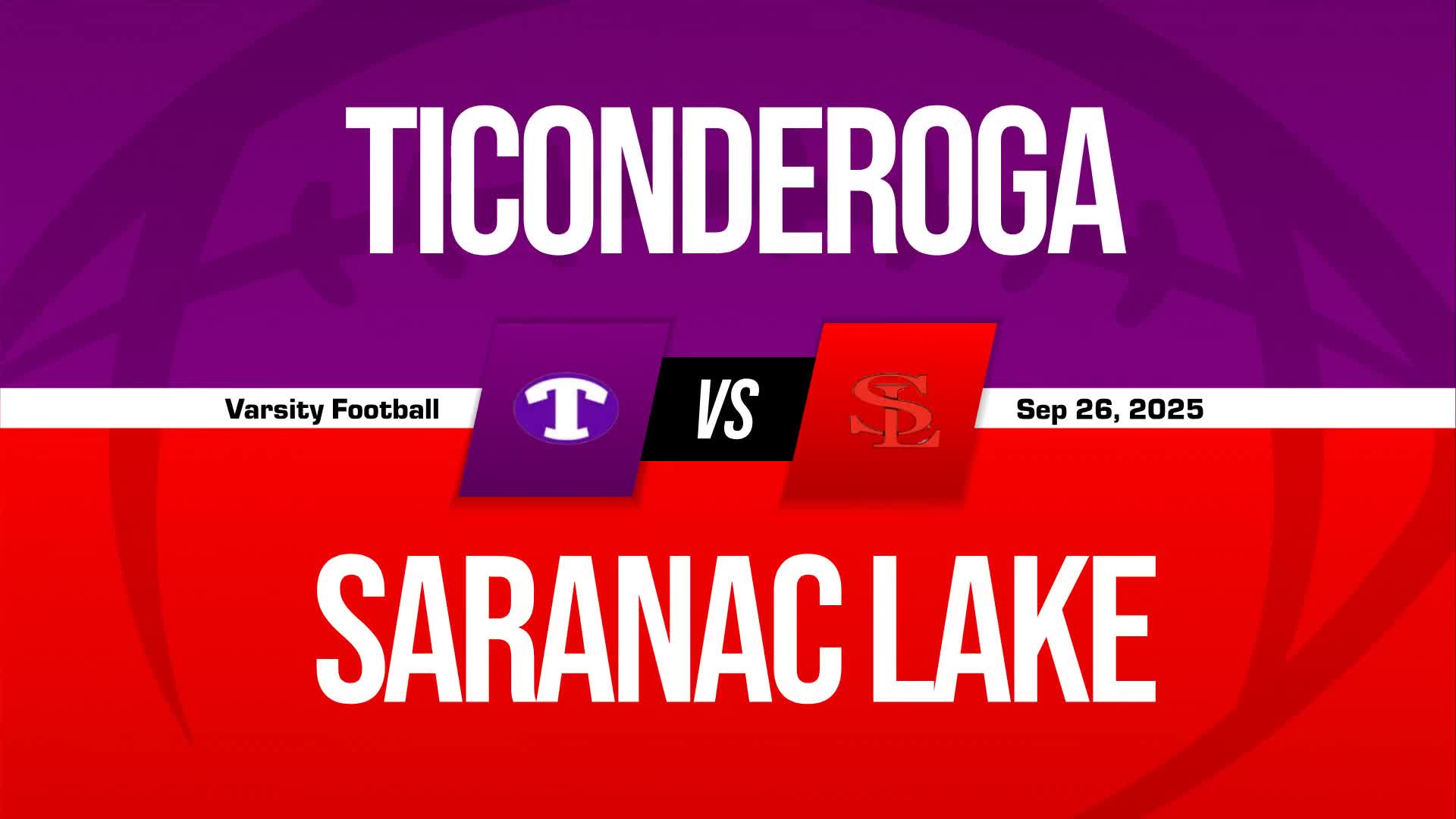 Football Game Preview: Ticonderoga Sentinels vs. Saranac Spartans + How To Watch