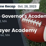 Football Game Recap: Thayer Academy Tigers vs. Governor&#39;s Academy Governors