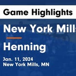 Basketball Game Preview: New York Mills Eagles vs. Henning Hornets