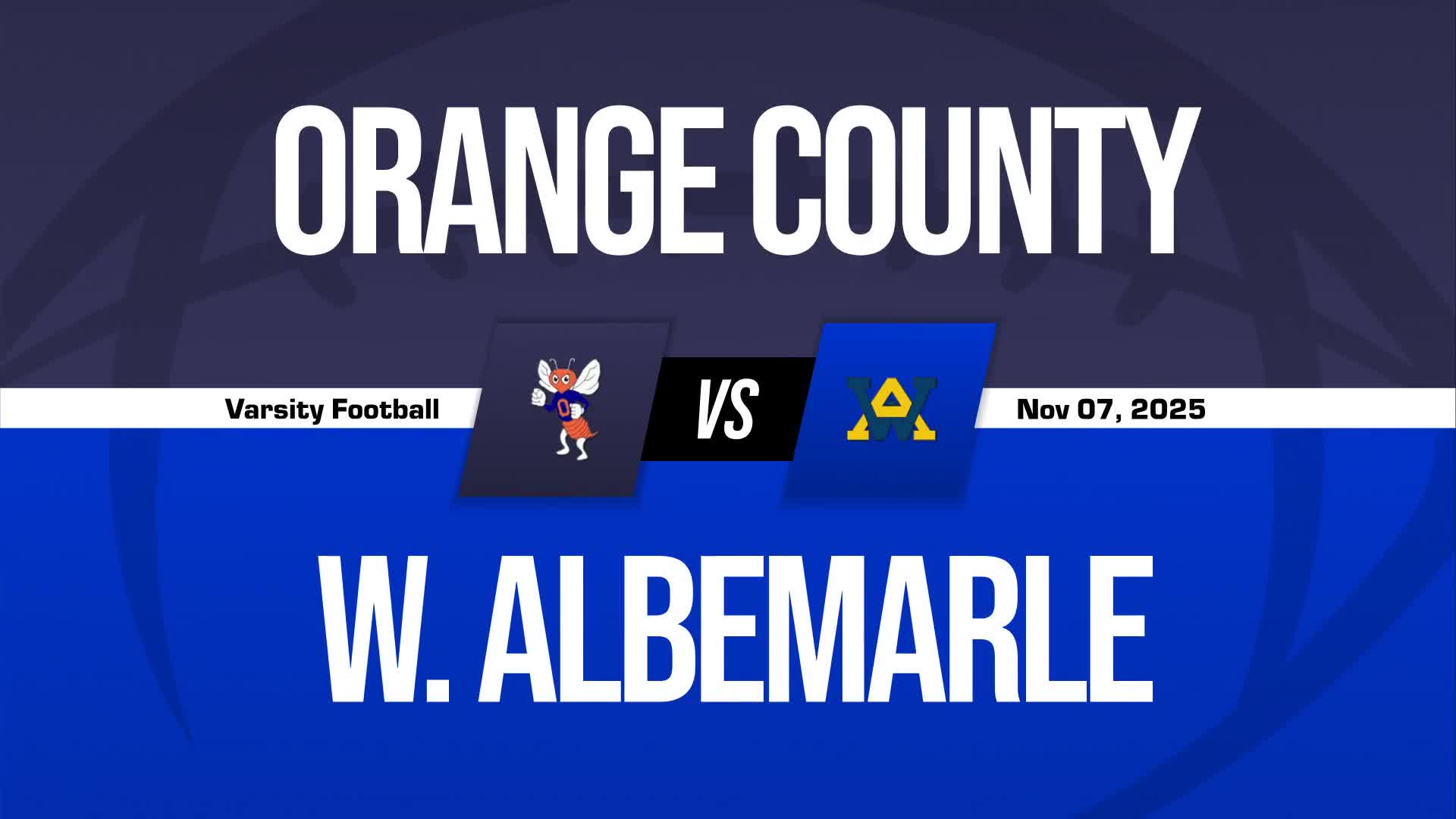 Football Game Preview: Western Albemarle Warriors vs. Heritage Pioneers + How To Watch