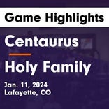 Centaurus vs. Holy Family