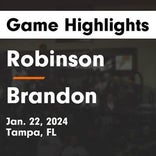 Basketball Recap: Robinson skates past Plant City with ease