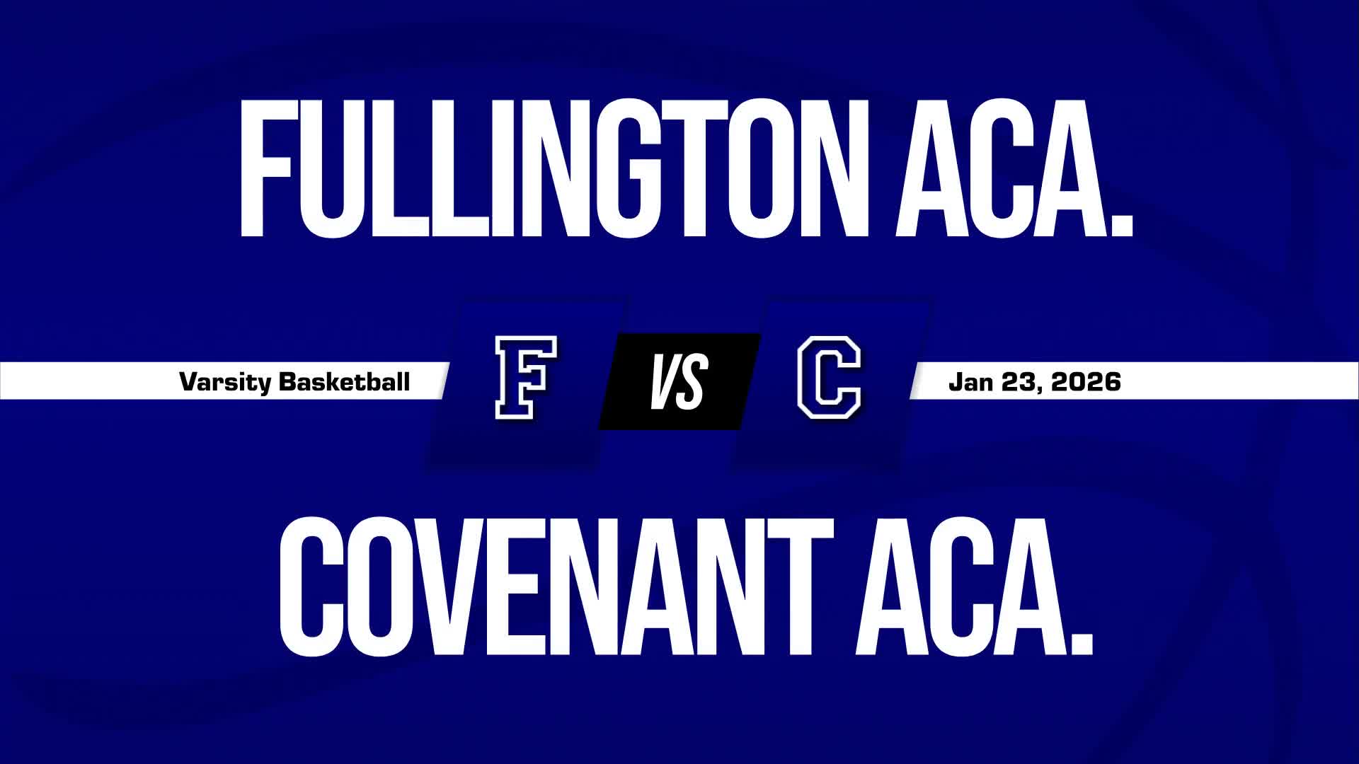 Blake Bartow Game Report: vs Fullington Academy + How To Watch