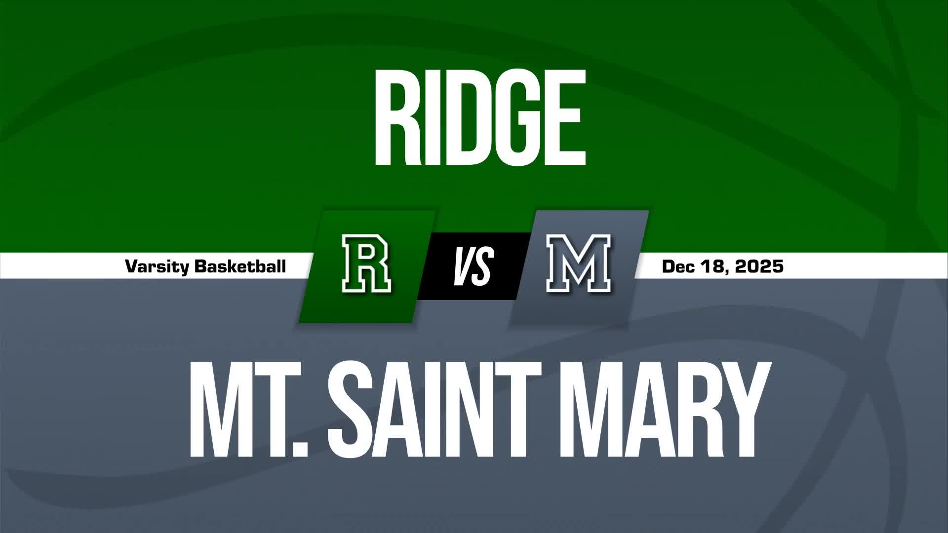 Basketball Recap: Ridge Comes Up Short