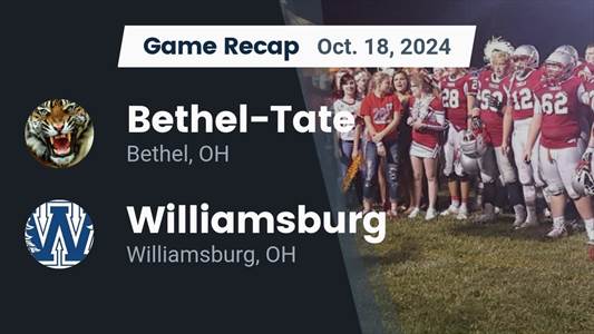 Football Recap: Williamsburg's  Win  on Friday Extends Winning Streak to Eight