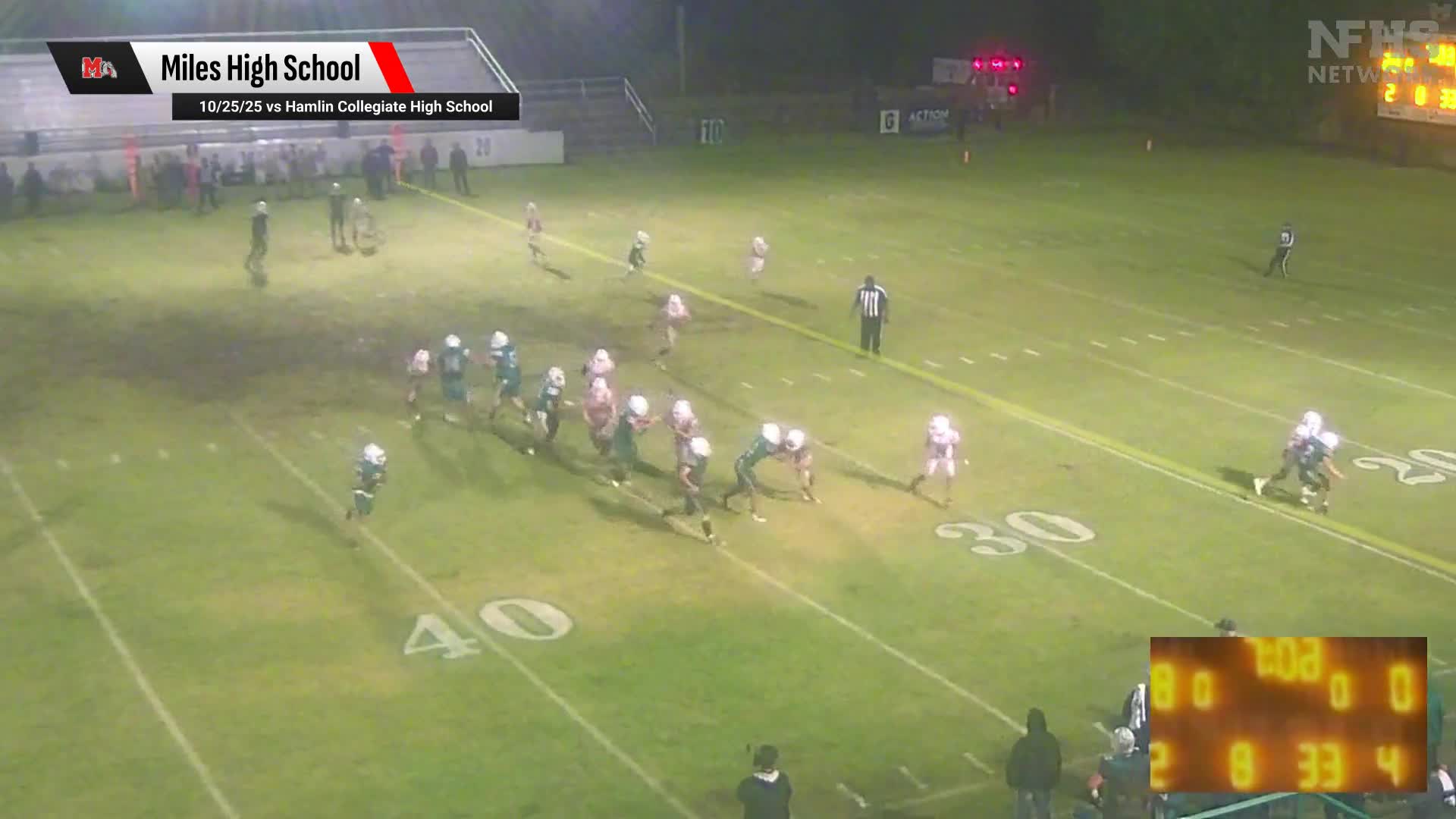 Football Recap: Miles Sets Scoring Season-High Against Winters