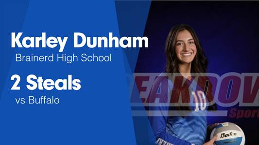 Karley Dunham Game Report: vs Mankato East