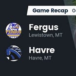 Football Game Recap: Beaverhead County Beavers vs. Havre Blue Ponies