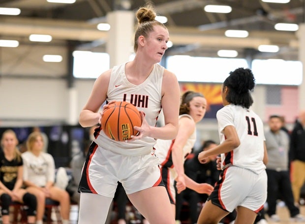 Long Island Lutheran's Kate Koval will represent the East in the McDonald's All American Game on April 2. The Notre Dame commit will be joined on the East roster by teammates Kayleigh Heckel and Syle Swords. (Photo: Darin Sicurello)