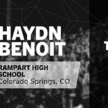 Haydn Benoit Game Report: vs Fountain-Fort Carson