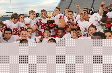 Katy is projected to win its Division 5A-II Championship game against Cedar Hill on Saturday.