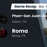 Football Game Recap: Pharr-San Juan-Alamo Memorial Wolverines vs. Roma Gladiators