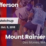 Football Game Recap: Mt. Rainier vs. Jefferson