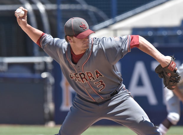Collin Quinn and JSerra Catholic weren't able to duplicate their 2015 Boras Classic South Division title.