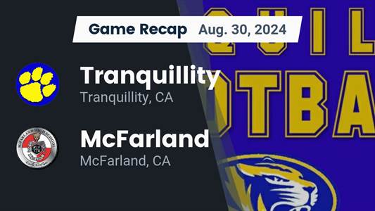 Football Game Recap: McFarland Takes a Loss