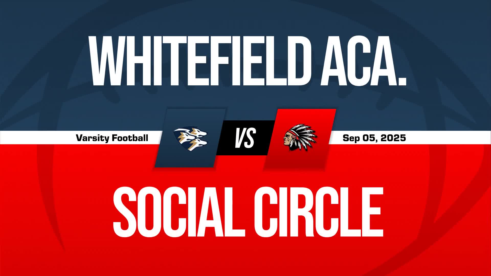 Football Recap: Whitefield Academy Piles Up the Points Against S