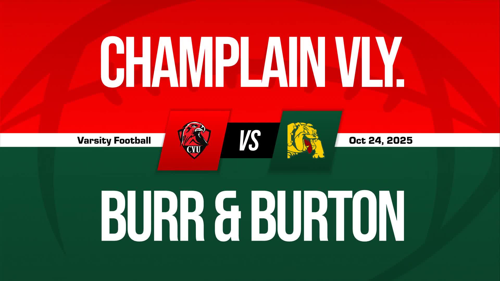 Football Recap: Burr & Burton Find Success + How To Watch