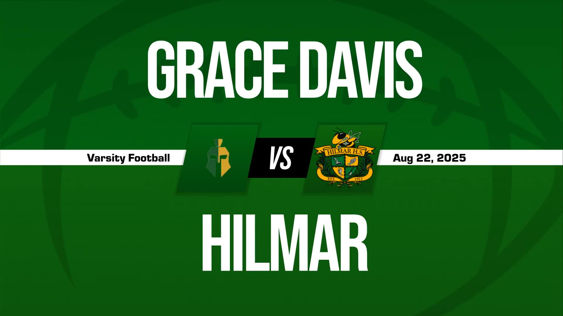 Football Game Preview: Grace Davis Spartans vs. Ceres Bulldogs