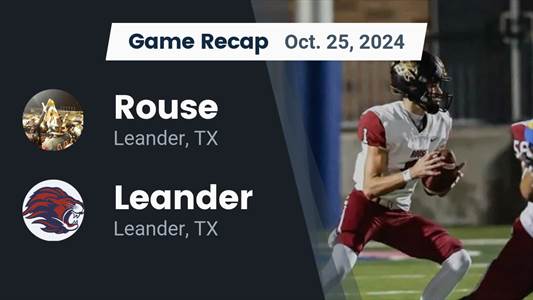 Football Recap: Rouse's  Win  on Friday Extends Winning Streak t