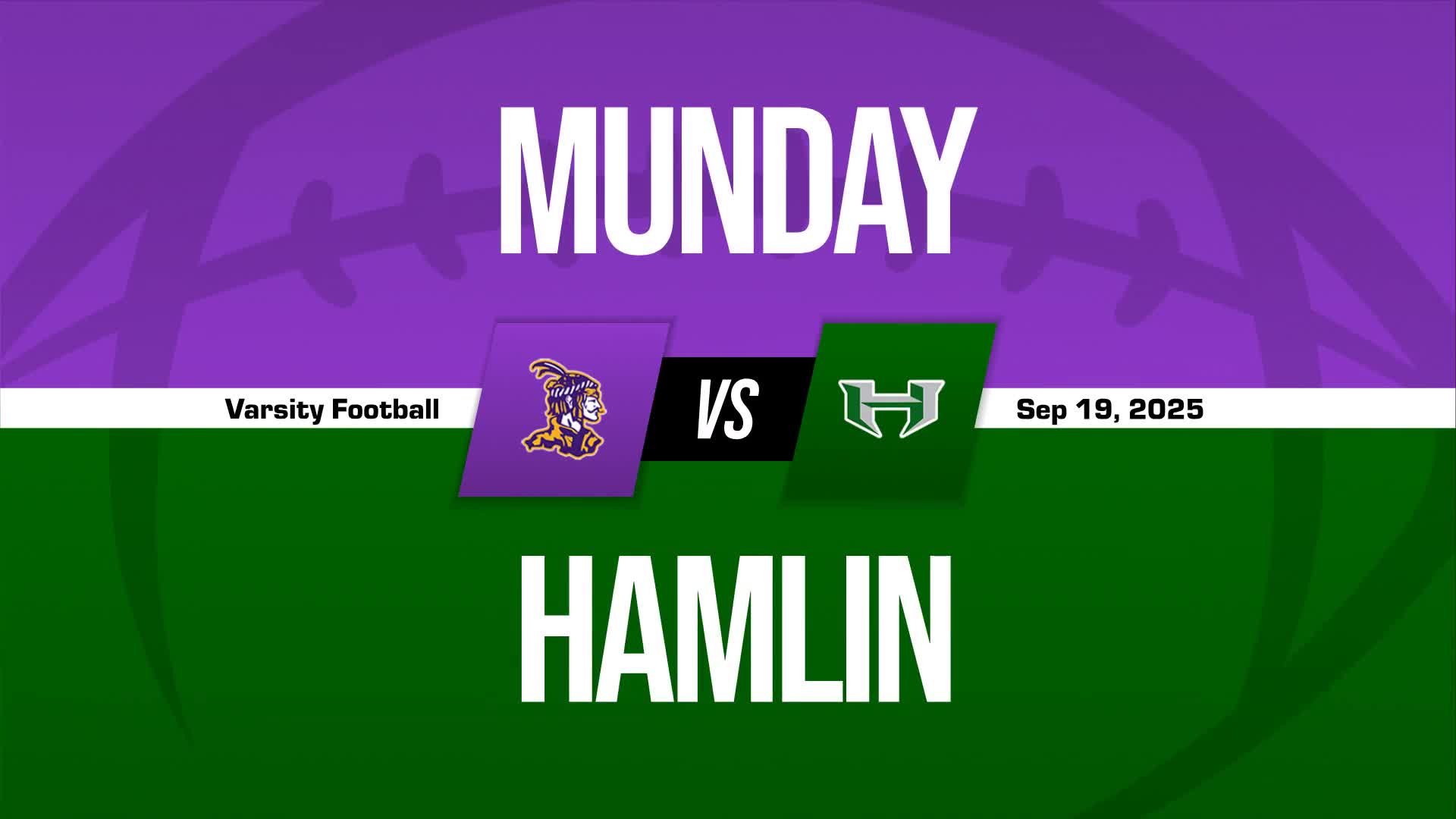 Football Recap: Munday Comes Up Short Despite  Josh Dockins' Big Defensive Game