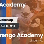 Football Game Recap: Chambers Academy vs. Marengo Academy