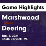 Basketball Game Recap: Deering Rams vs. Westbrook Blue Blazes