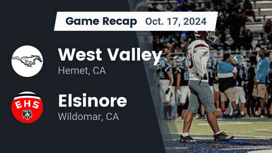 Football Recap: West Valley's  Victory  on Thursday Extends Winn