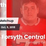 Football Game Recap: North Forsyth vs. Forsyth Central
