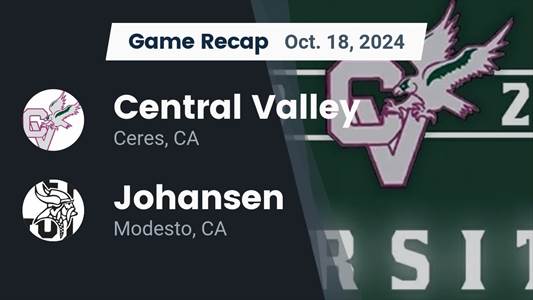Football Recap: Johansen Piles Up the Points Against Central Val