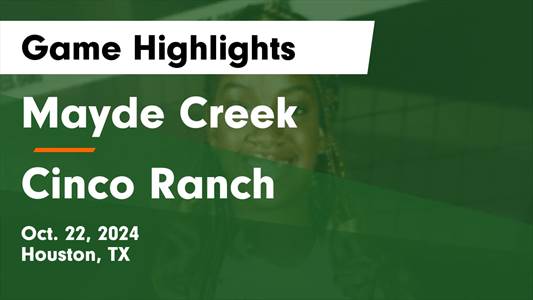 Volleyball Recap: Cinco Ranch Takes a Tough Playoff Loss