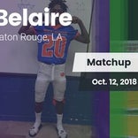 Football Game Recap: Walker vs. Belaire