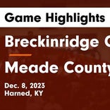 Basketball Game Recap: Meade County Green Waves vs. Campbellsville Eagles