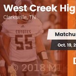Football Game Recap: Dyer County vs. West Creek