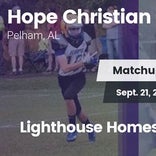 Football Game Recap: Hope Christian vs. Lighthouse HomeSchool