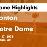 Notre Dame piles up the points against Clay