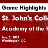 The Academy of the Holy Cross snaps three-game streak of losses at home