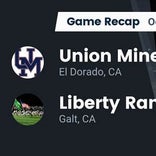 Football Game Recap: Liberty Ranch Hawks vs. Union Mine Diamondbacks