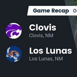 Football Game Recap: Los Lunas Tigers vs. Clovis Wildcats