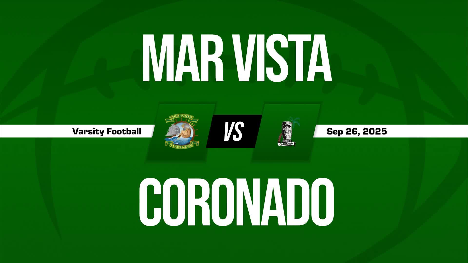 Football Game Preview: Mar Vista Mariners vs. Chula Vista Spartans + Official Tickets