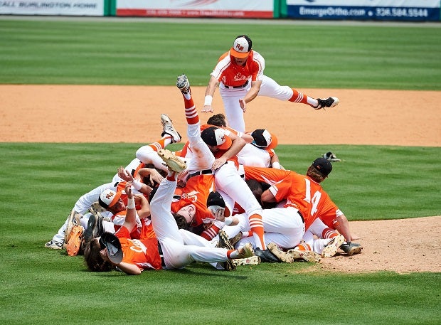 New Hanover won the North Carolina 3A title and winds up at No. 17 in the baseball composite rankings.