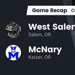 Football Game Recap: McNary Celtics vs. West Salem Titans