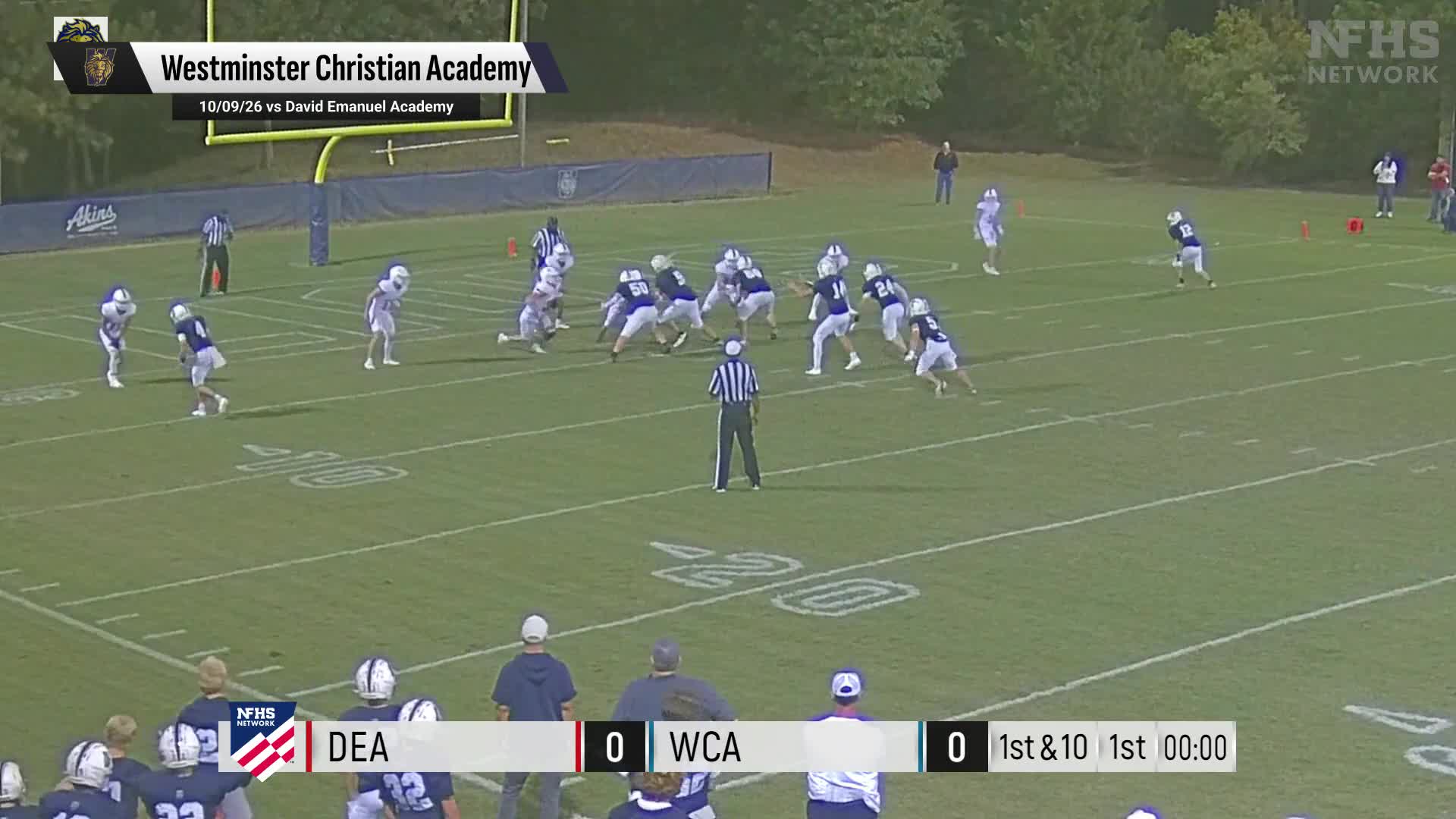 Football Recap: Westminster Christian Academy Gets Their First 