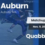 Football Game Recap: Auburn vs. Quabbin Regional